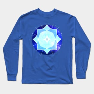 New year space Mandala Long Sleeve T-Shirt